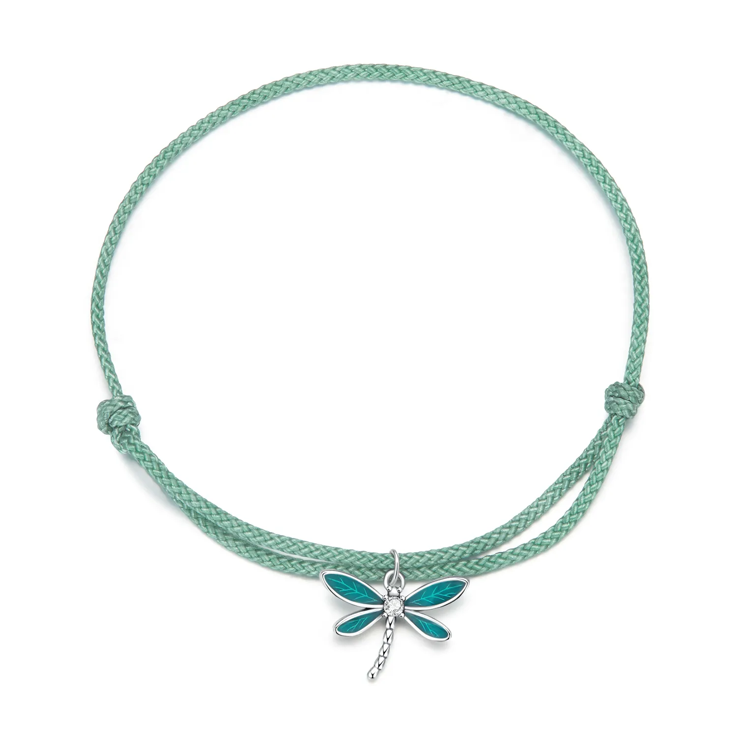 PANDORA Style Summer Dragonfly Cord Bracelet - SCB237