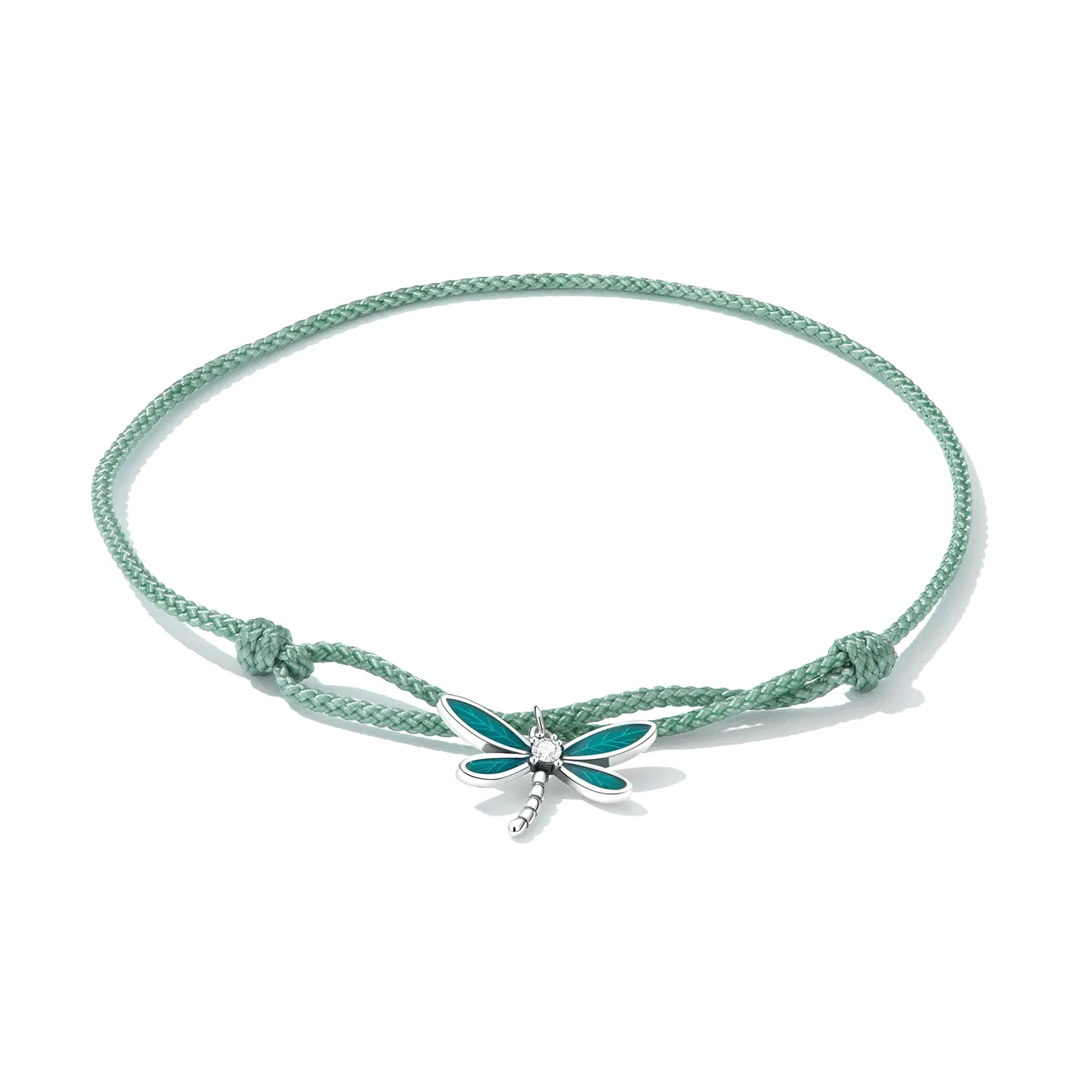 PANDORA Style Summer Dragonfly Cord Bracelet - SCB237