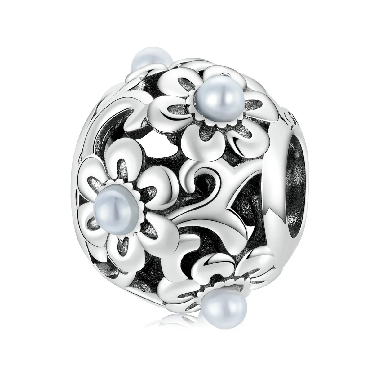 PANDORA Style Classical Flowers Charm - SCC2182