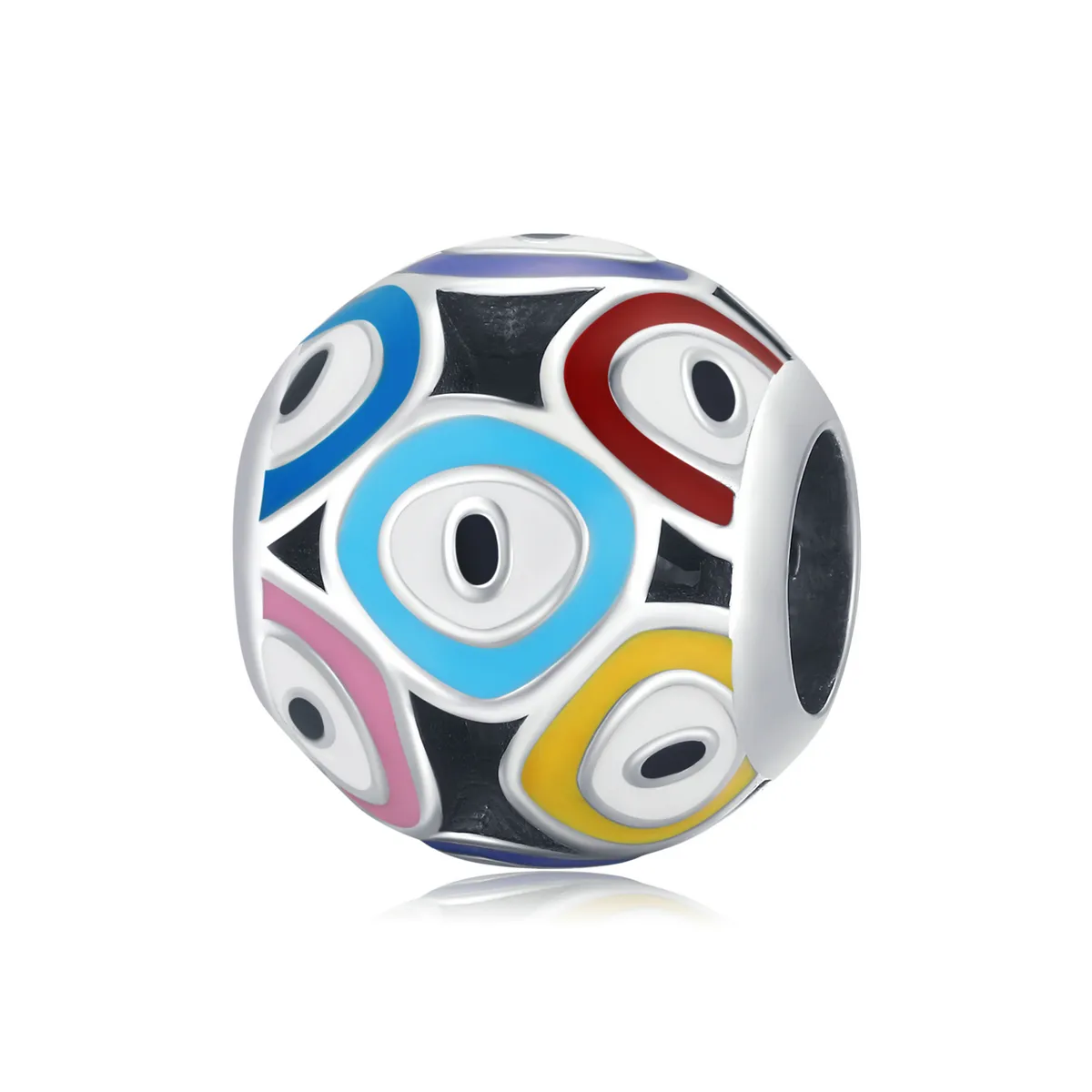 PANDORA Style Colorful Devil Eye Charm - BSC585