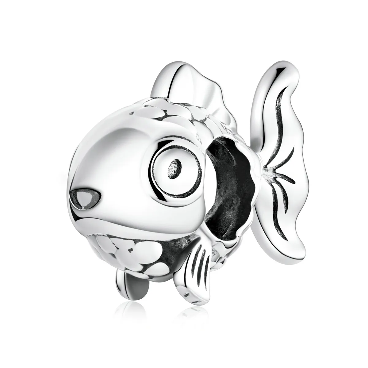 PANDORA Style Cute Goldfish Charm - BSC543