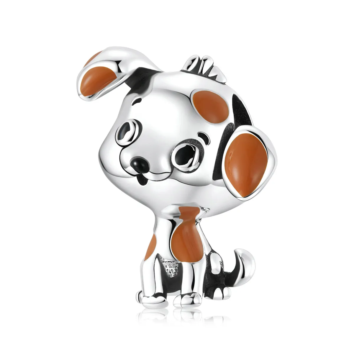 pandora style cute puppy charm scc2159