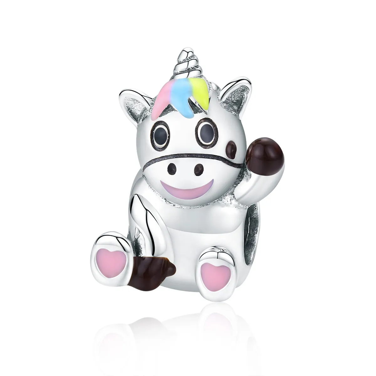 PANDORA Style Cute Unicorn Charm - BSC041