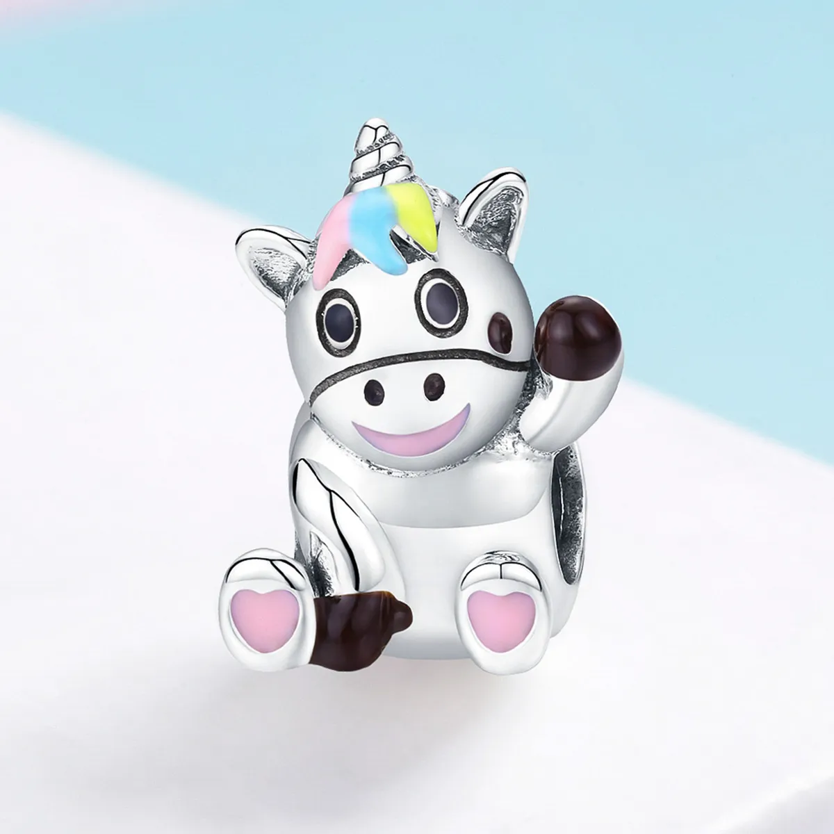 PANDORA Style Cute Unicorn Charm - BSC041