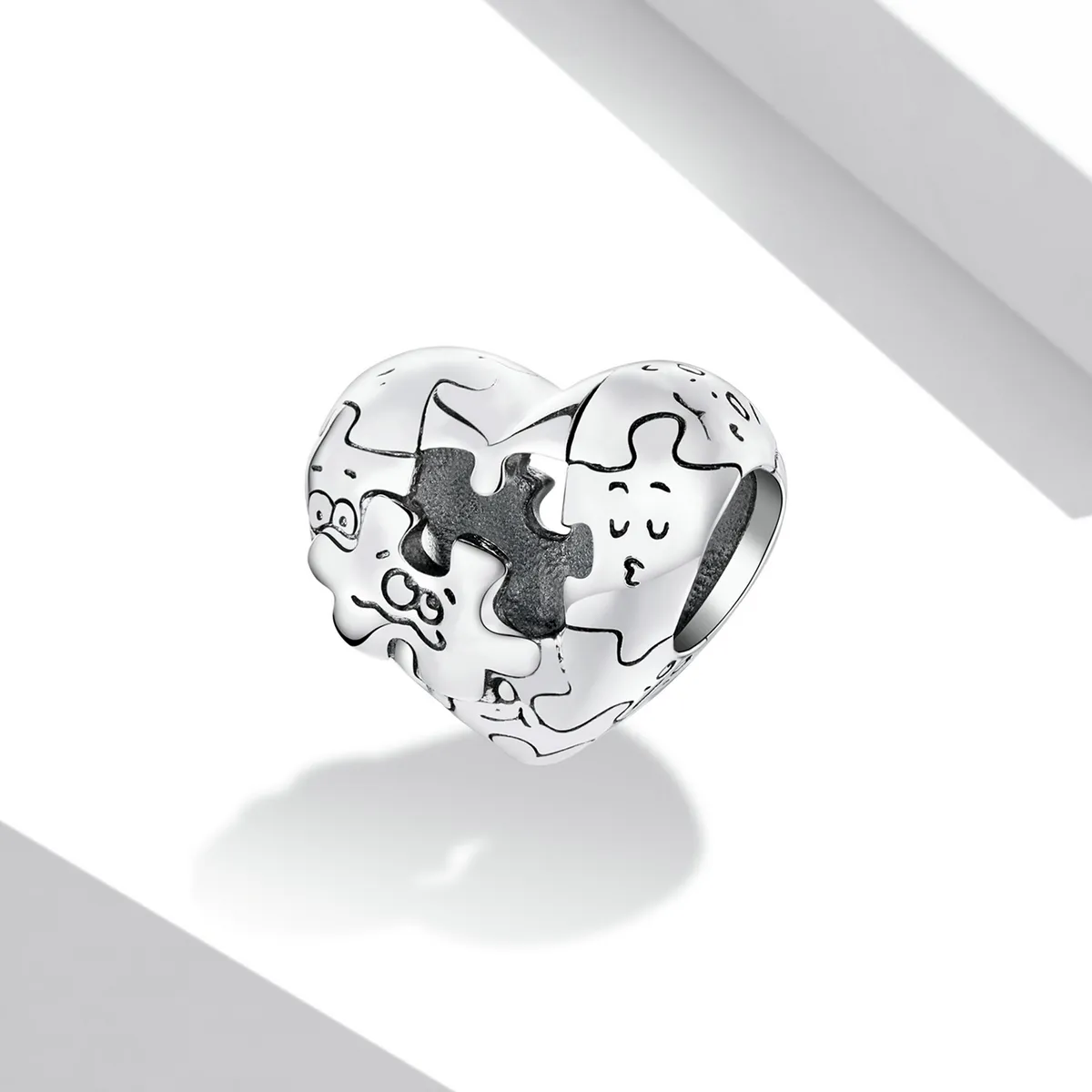 PANDORA Style Jigsaw Puzzle Charm - BSC557