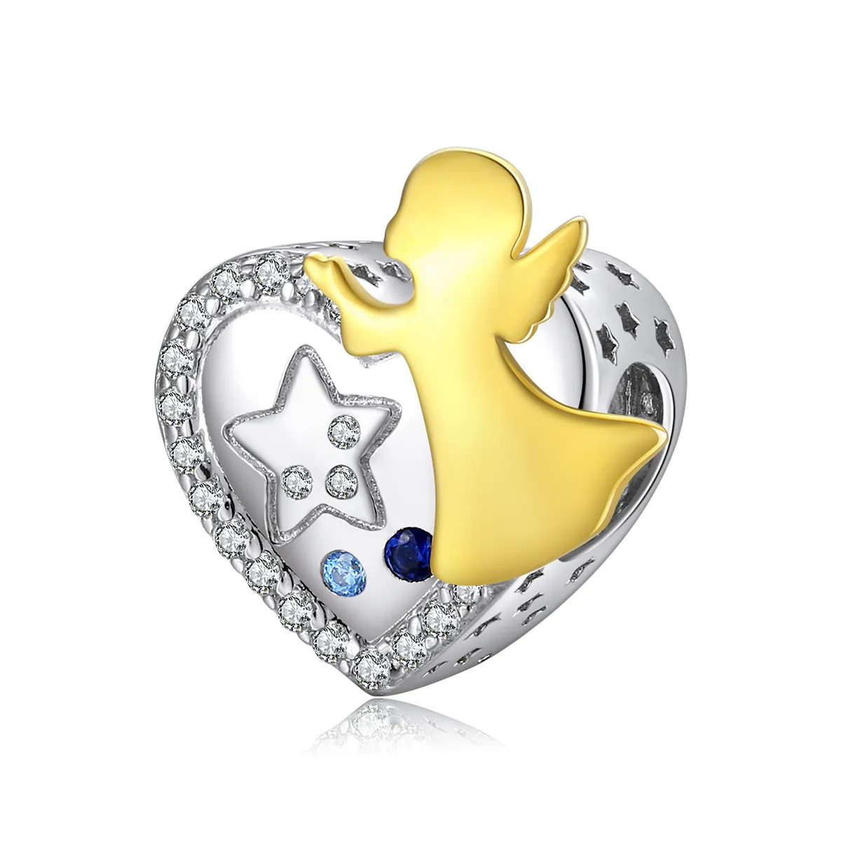 pandora style love angel charm scc1732