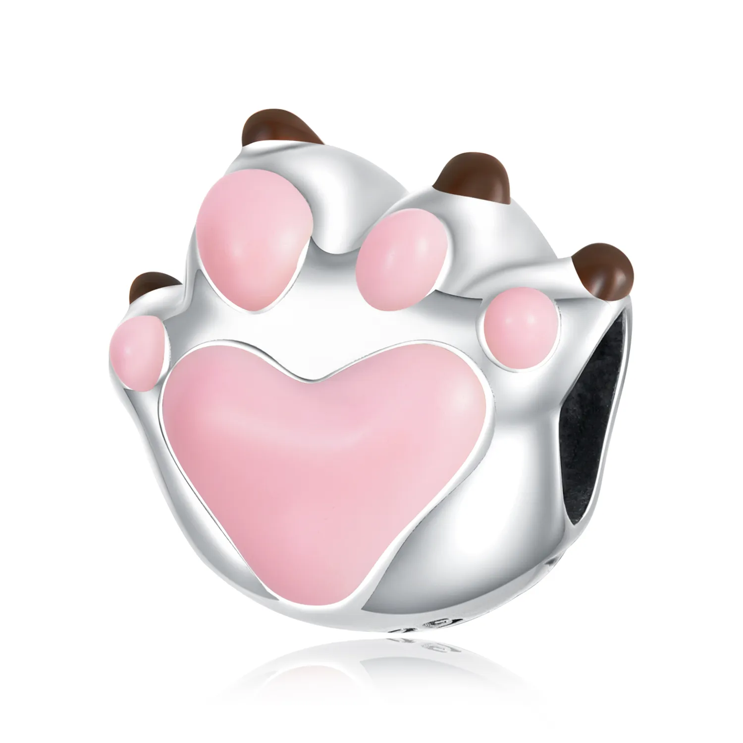 pandora style love claws charm scc2267