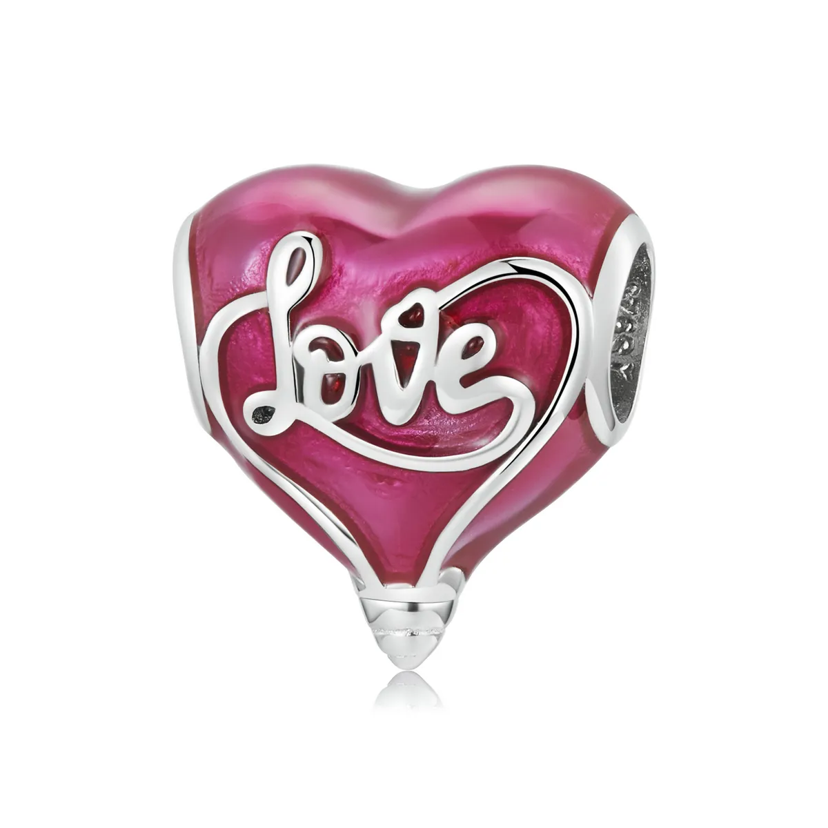 pandora style love lamp charm scc2122