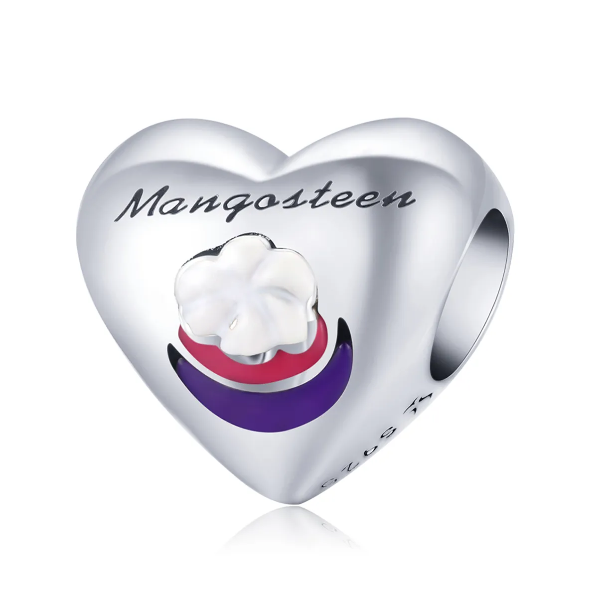 pandora style love mangosteen charm scc1954