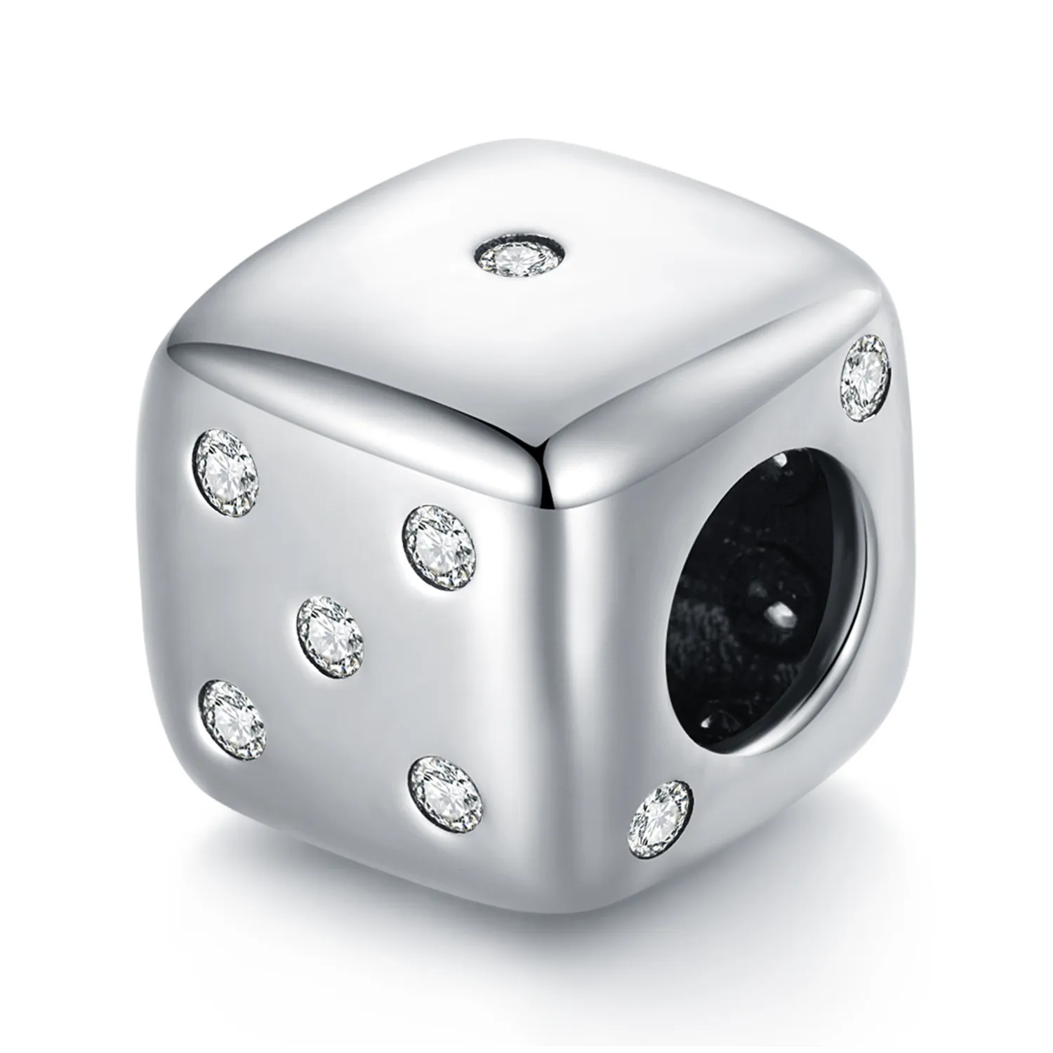 pandora style lucky dice charm scc2362