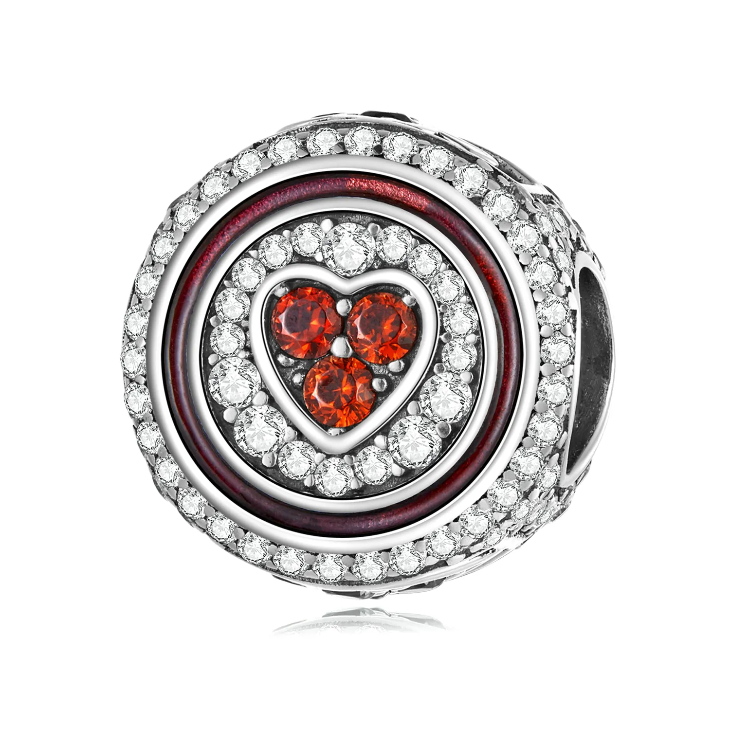 PANDORA Style Lucky Heart Charm - BSC620