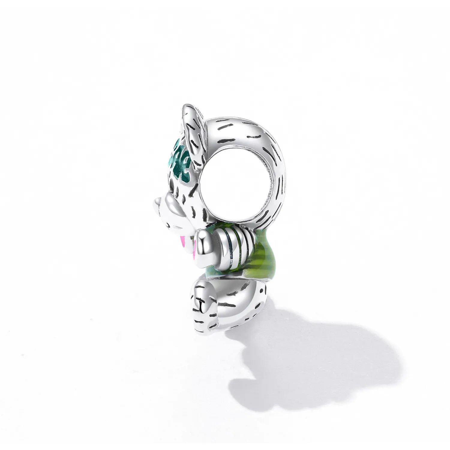 PANDORA Style Neon Bear Doll Charm - SCC2231