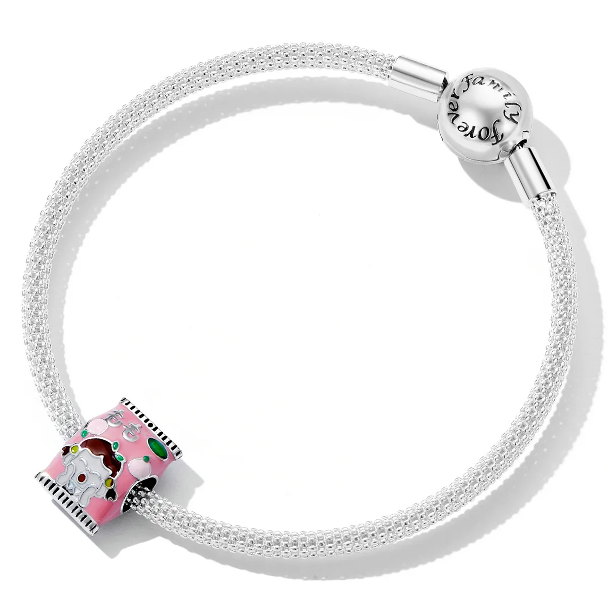 PANDORA Style Peach Candy Charm - SCC2198