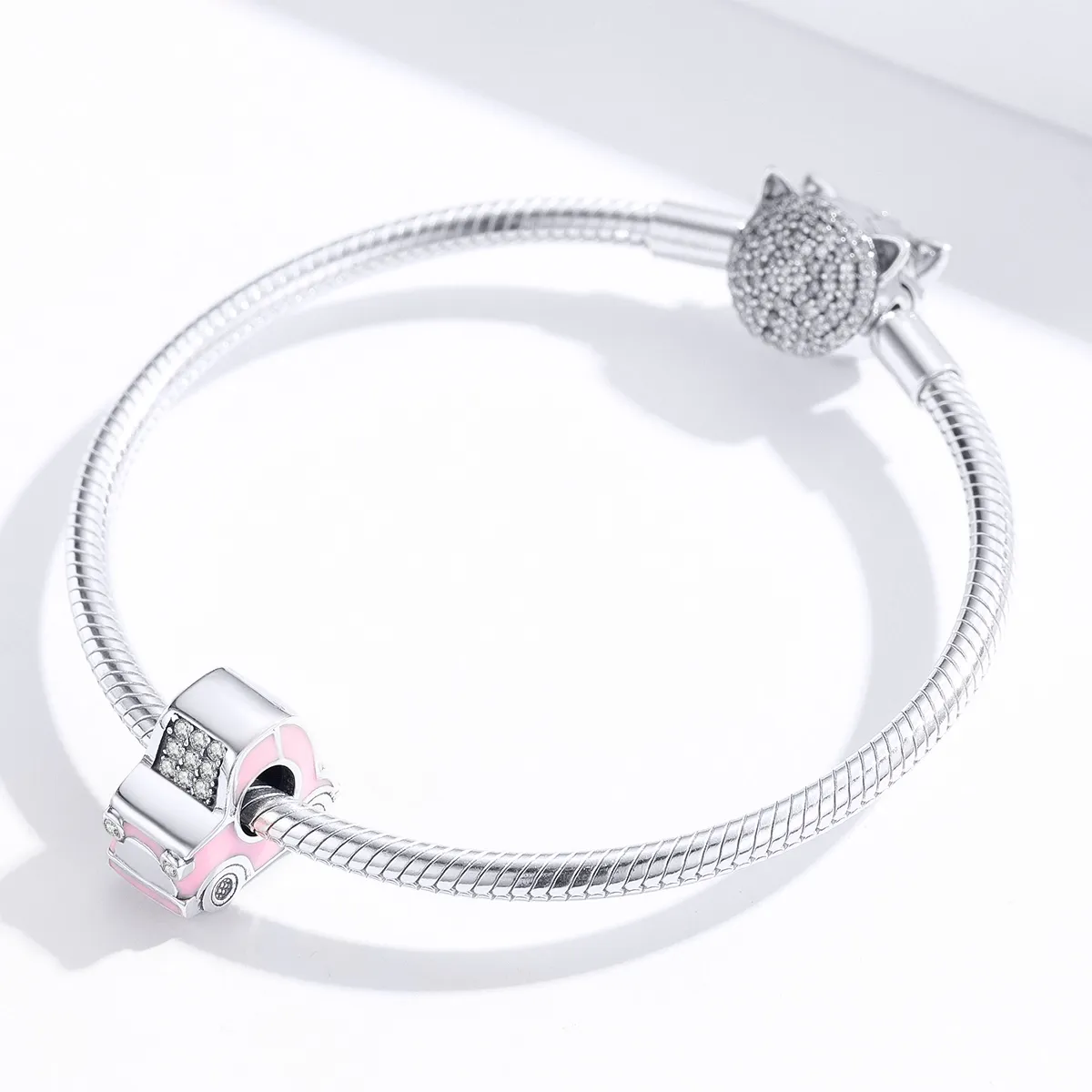 PANDORA Style Pink Car Charm - SCC1380