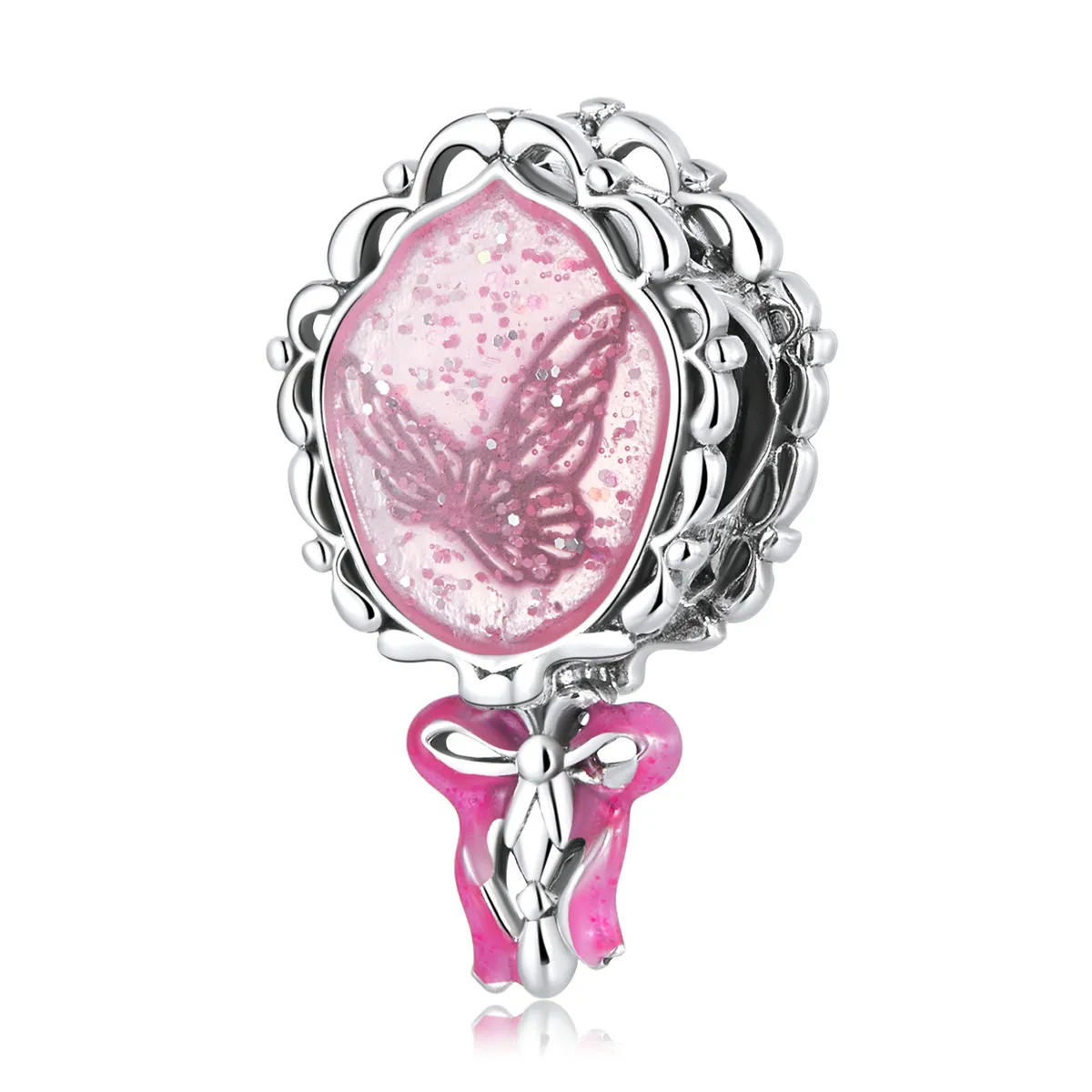 pandora style princess mirror charm scc2205