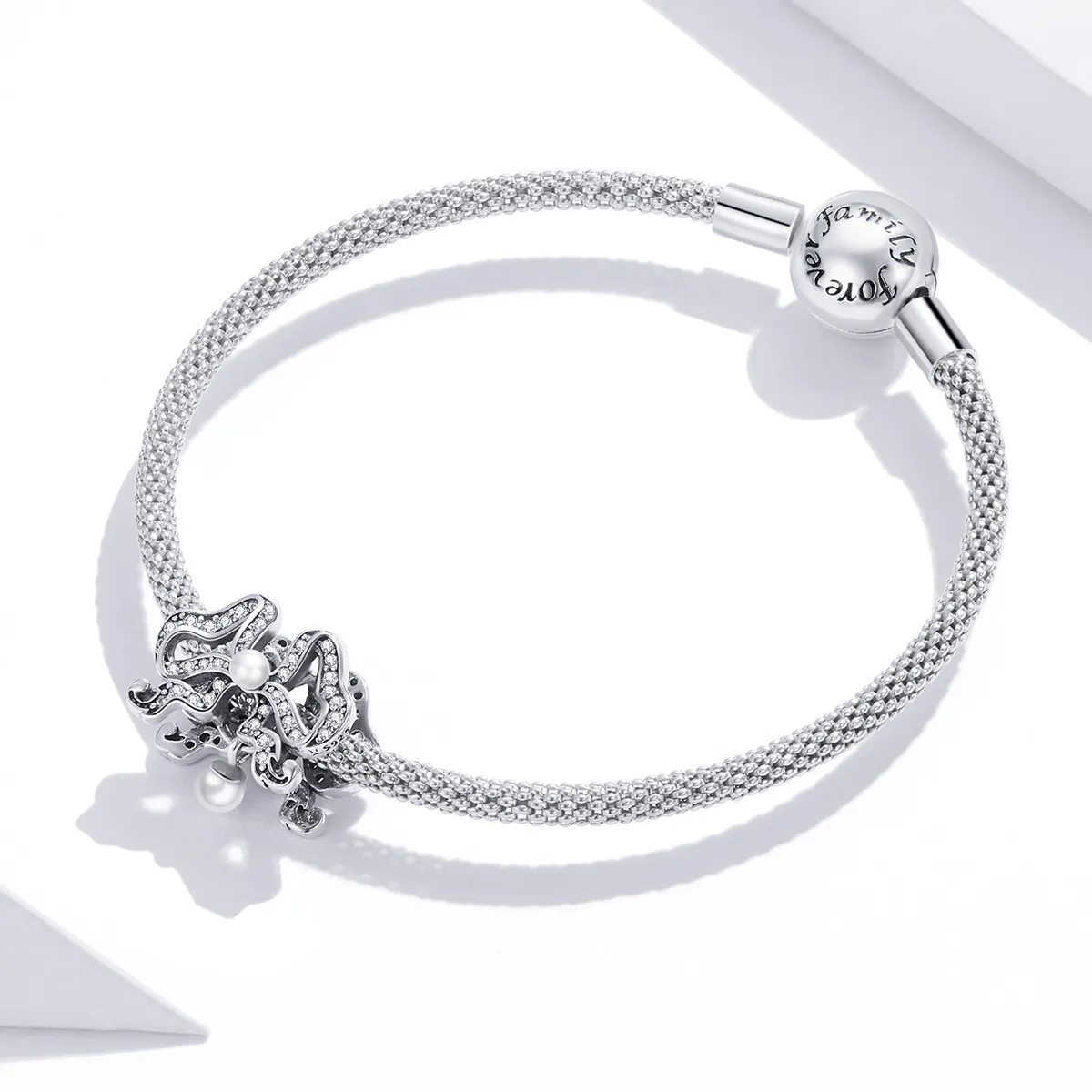 PANDORA Style Romantic Bowtie Charm - SCC1785