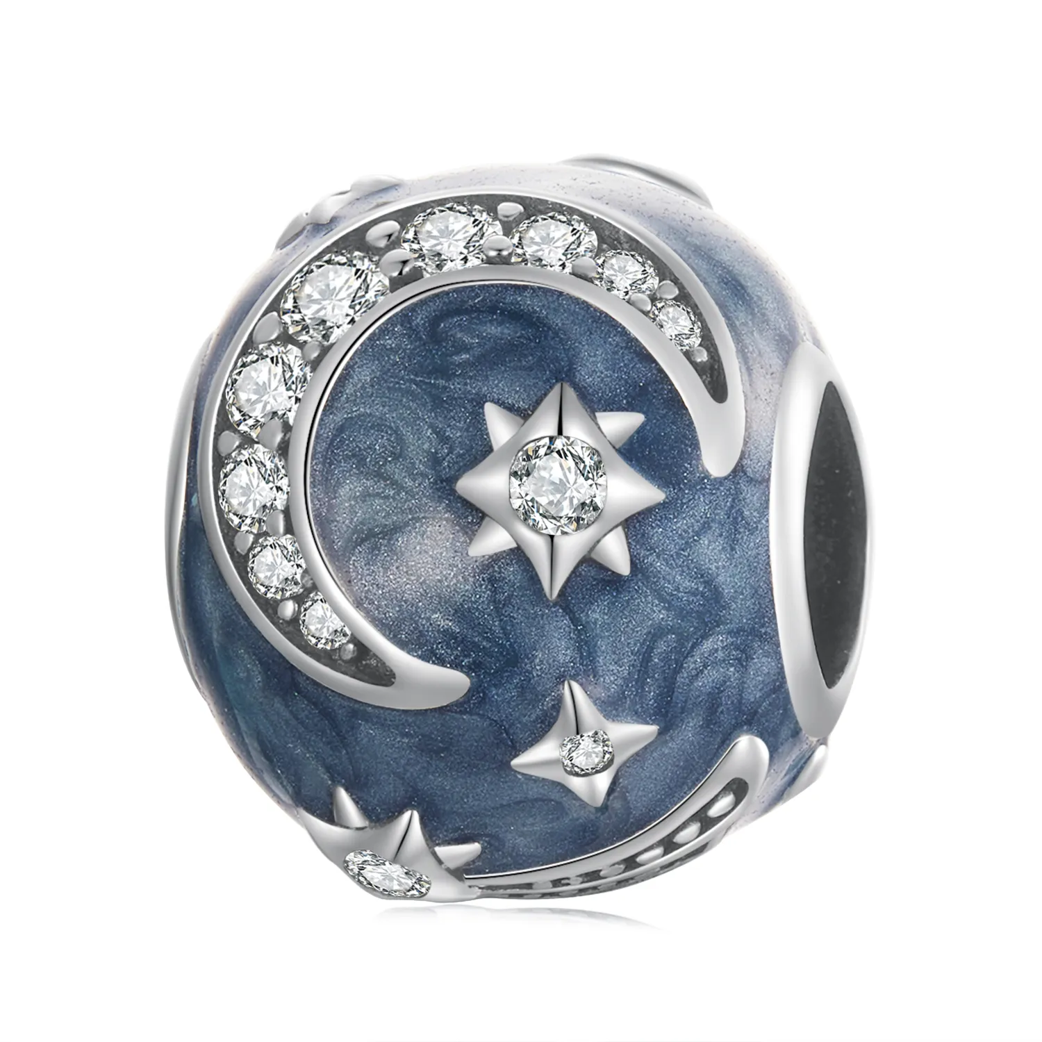 pandora style star galaxy charm scc2368