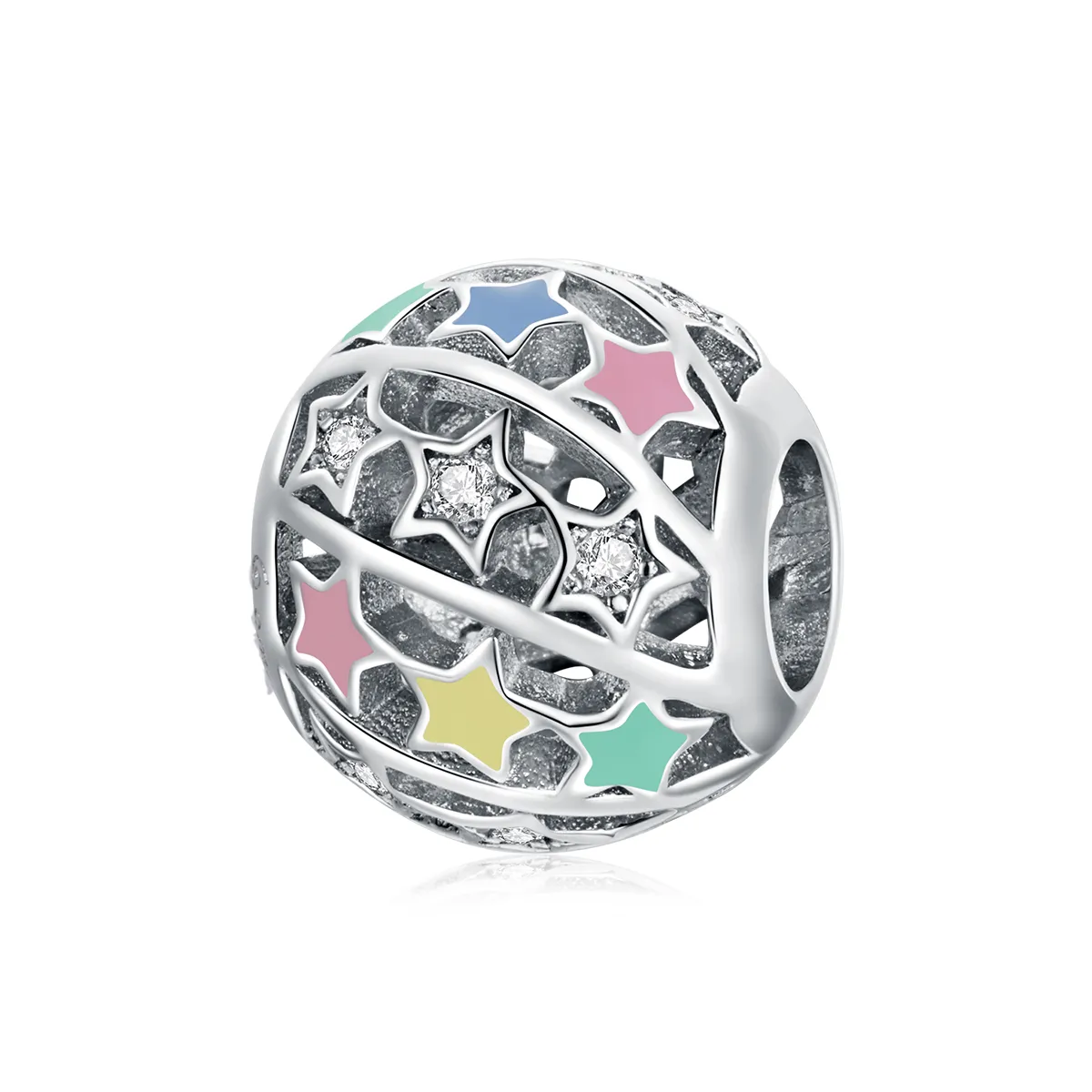 pandora style star planet charm bsc438