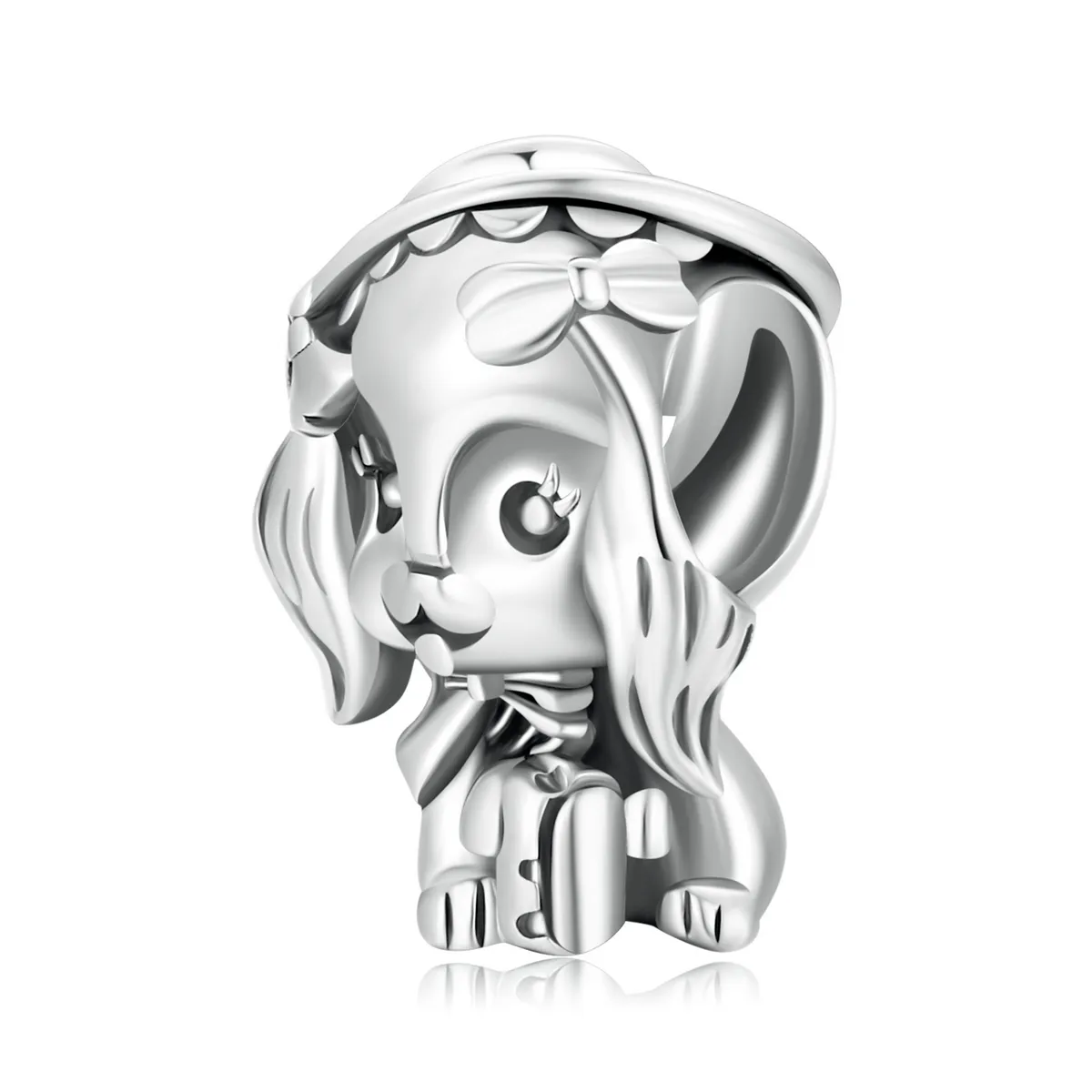 pandora style western style shih tzu dog charm scc2042