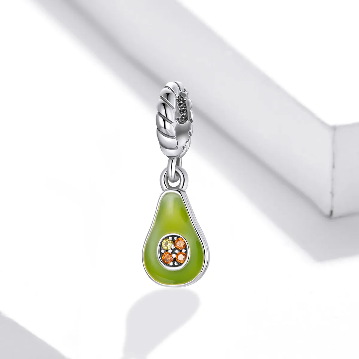 PANDORA Style Avocado Dangle Charm - BSC472