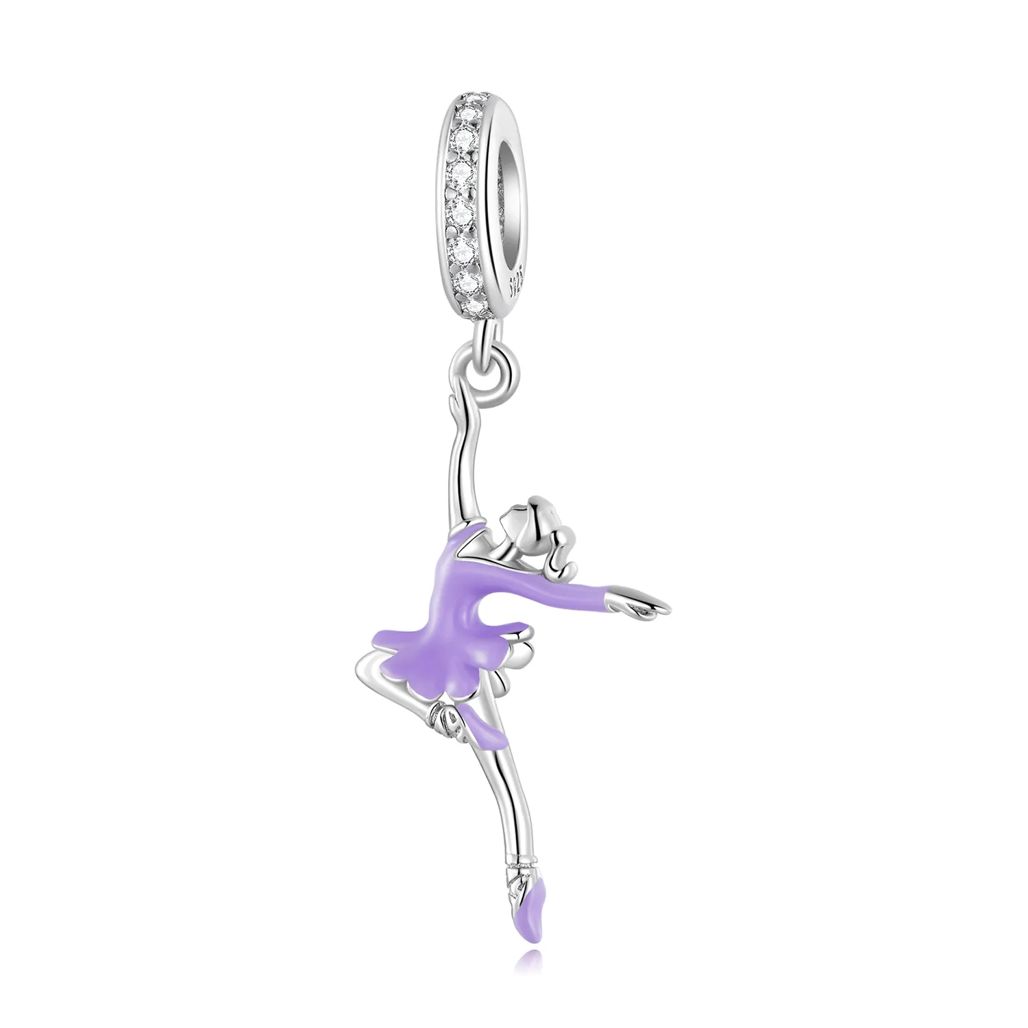 PANDORA Style Ballerina Girl Dangle Charm - SCC2394