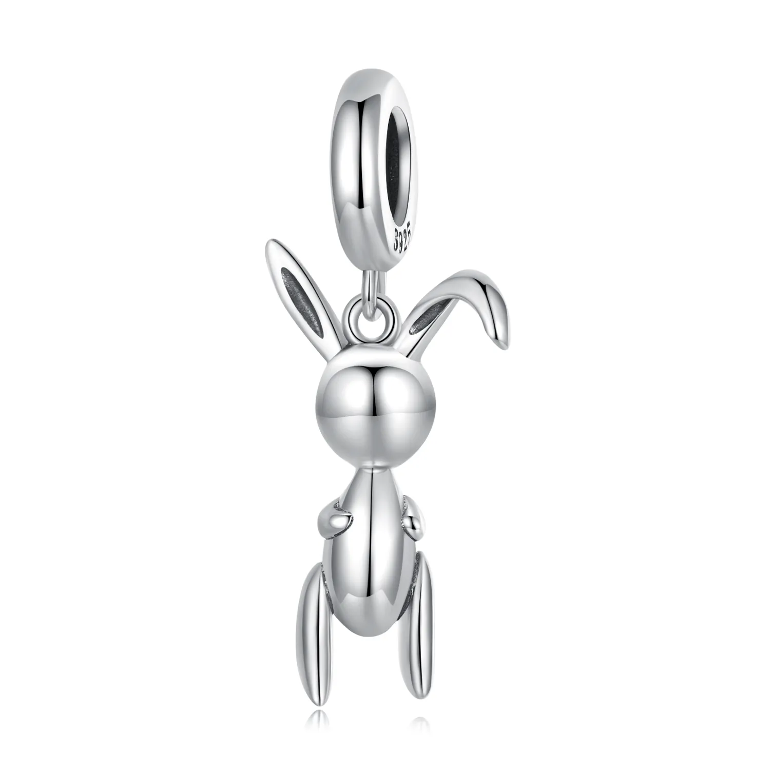 PANDORA Style Balloon Bunny Dangle Charm - BSC692