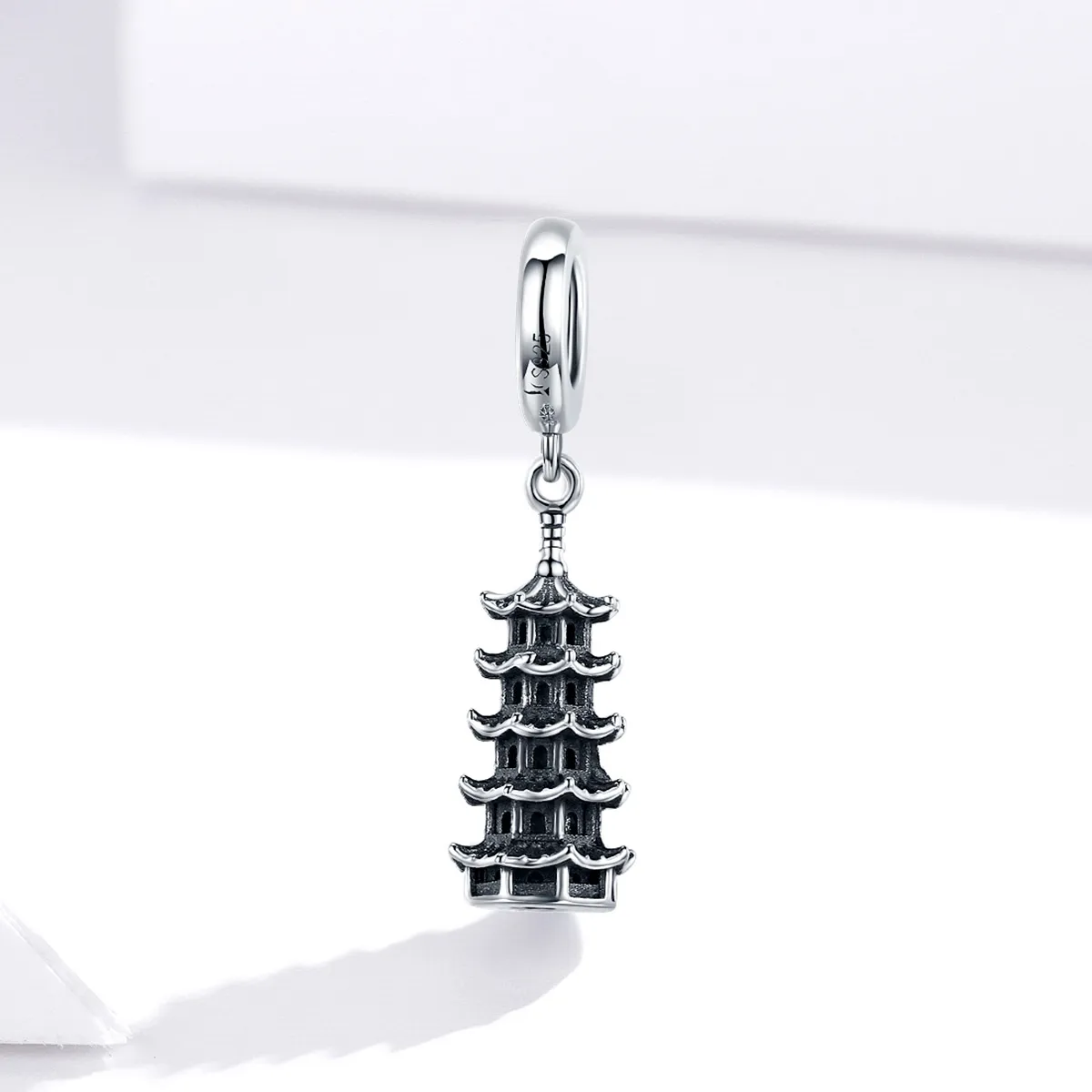 PANDORA Style Chinese Tower Dangle Charm - SCC1544