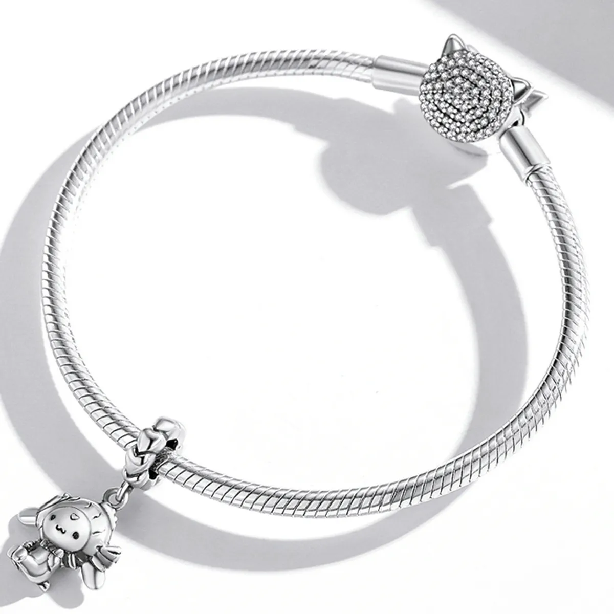 PANDORA Style Cute Dog Dangle Charm - SCC2046