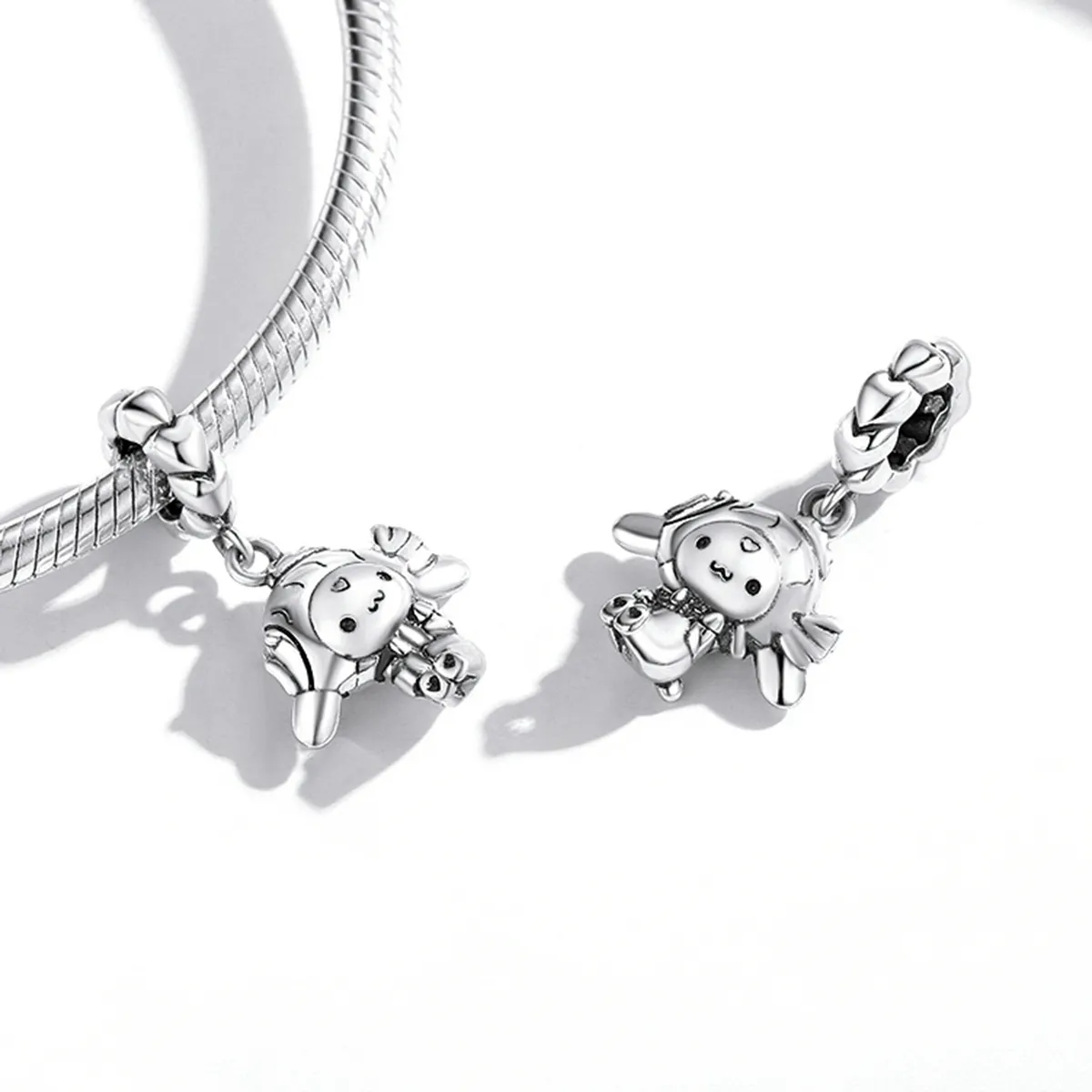 PANDORA Style Cute Dog Dangle Charm - SCC2046