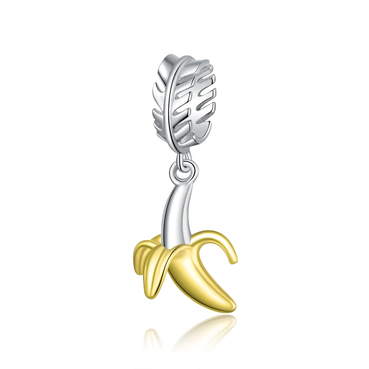 pandora style delicious banana dangle charm scc1592