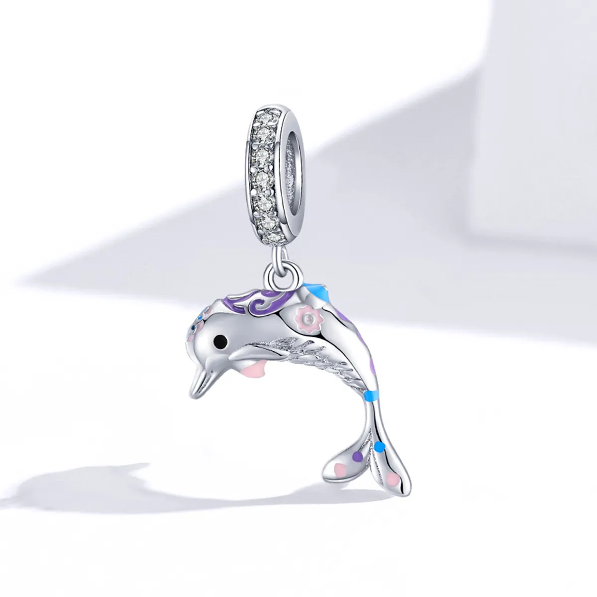 PANDORA Style Dolphin Dangle Charm - BSC159