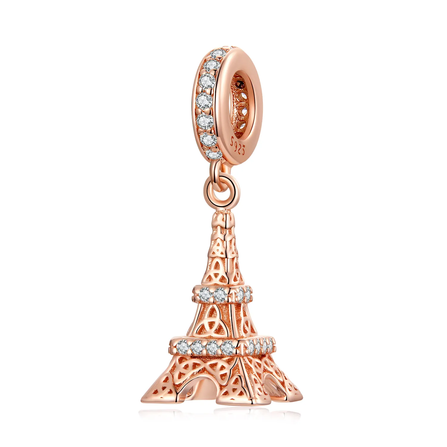 pandora style eiffel tower dangle charm bsc640