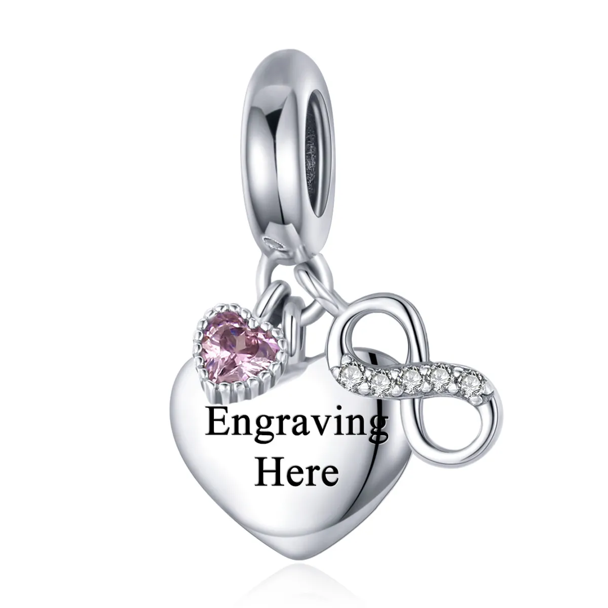 pandora style endless love dangle charm scc1922