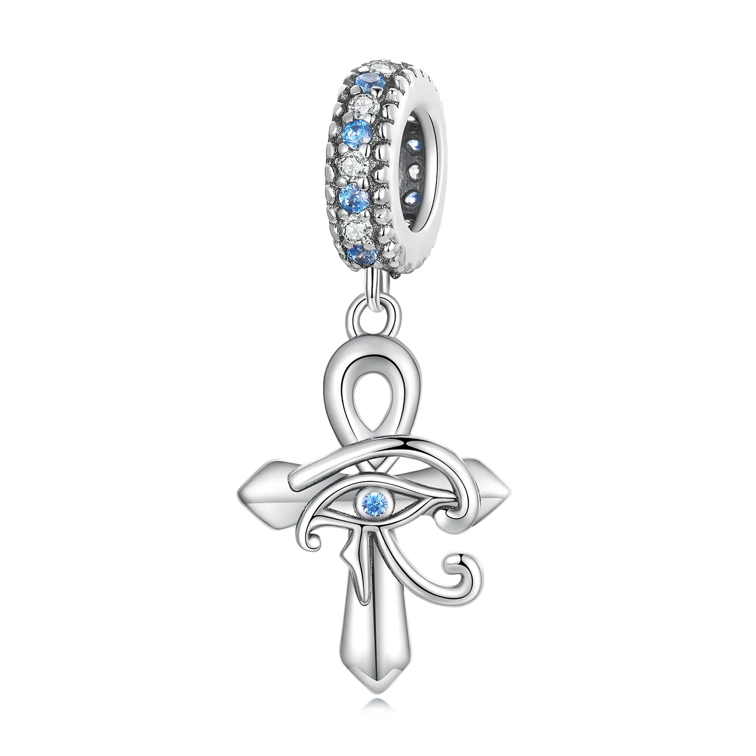 PANDORA Style Eye of Horus On The Cross Dangle Charm - SCC2371