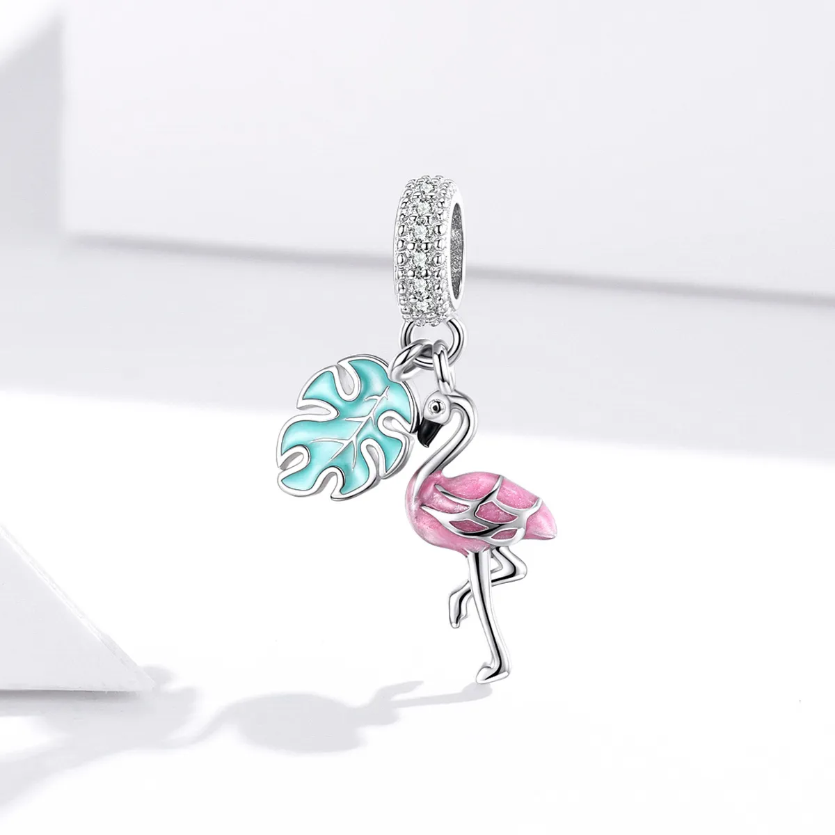 PANDORA Style Flamingo Dangle Charm - BSC277