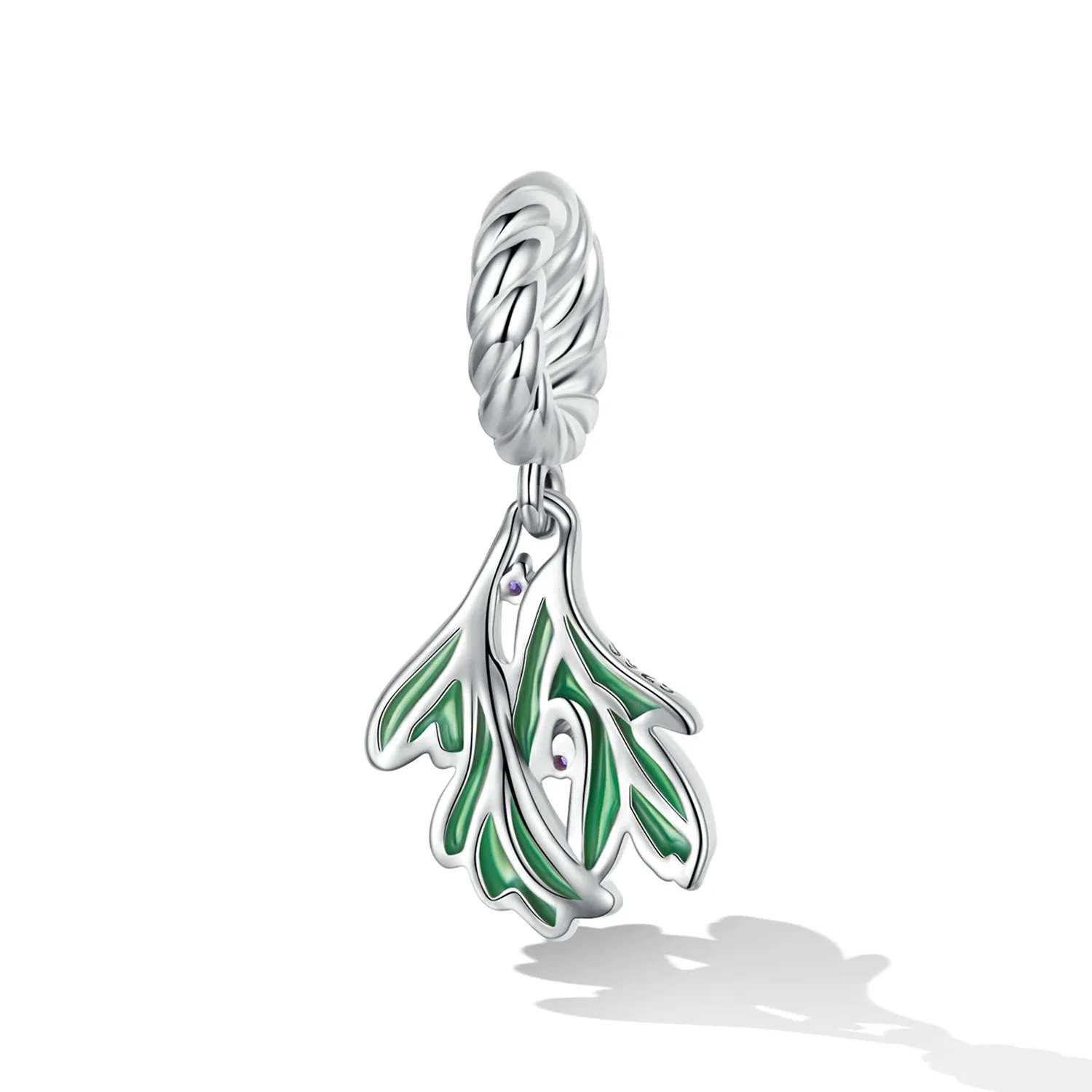 PANDORA Style Fresh Leaves Dangle Charm - SCC2295