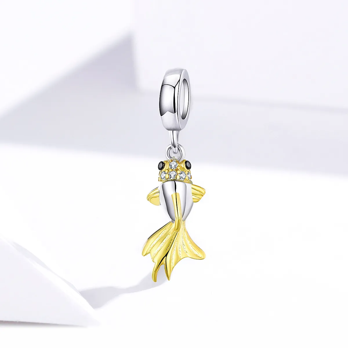 PANDORA Style Golden Koi Dangle Charm - BSC127