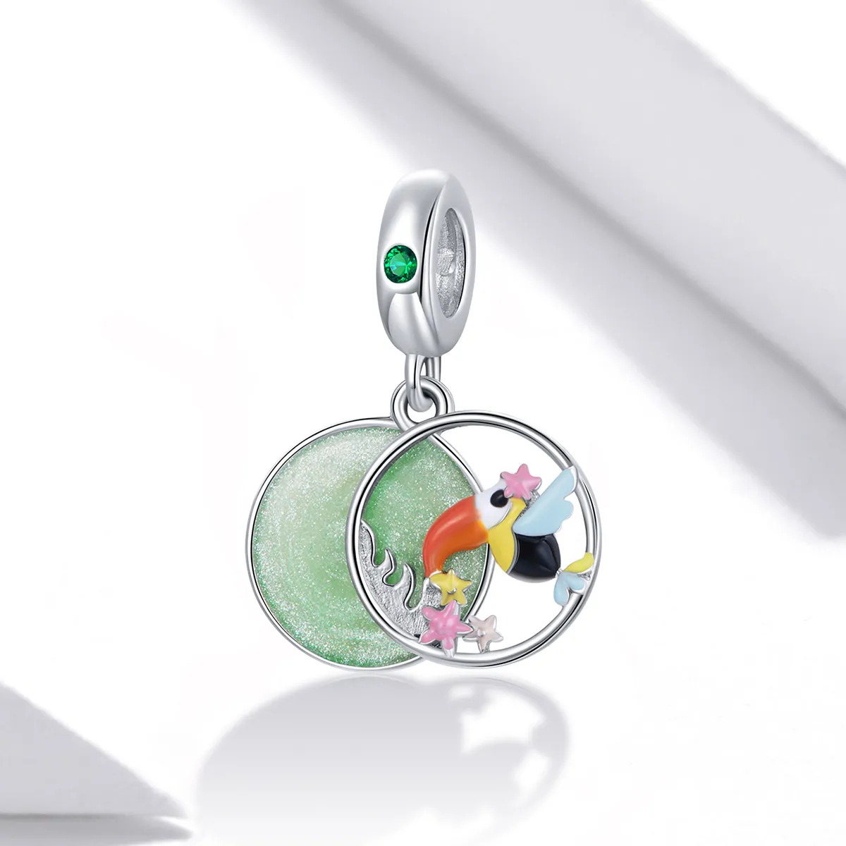 PANDORA Style Happy Toucan Dangle Charm - BSC449