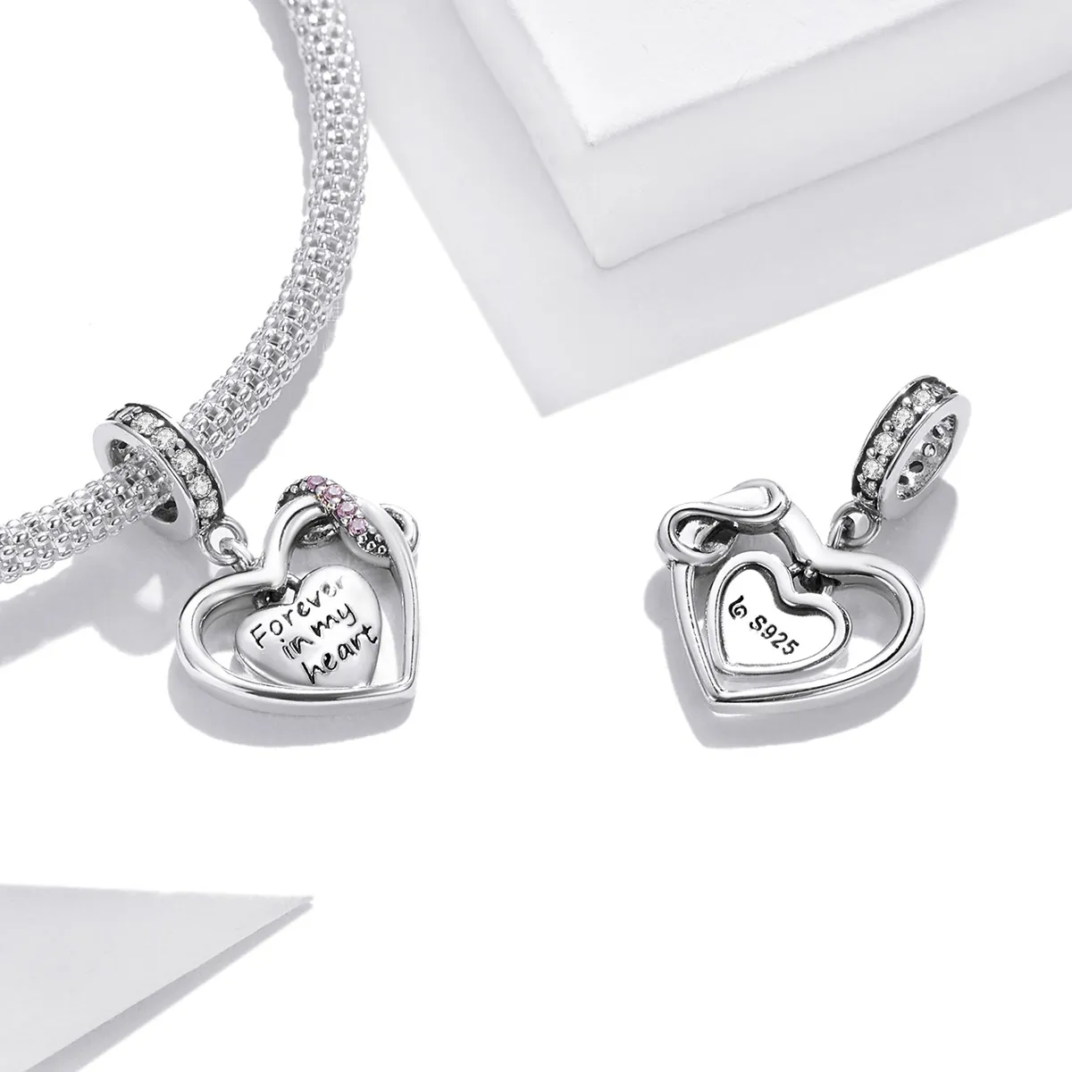 PANDORA Style Infinite Love Dangle Charm - BSC482