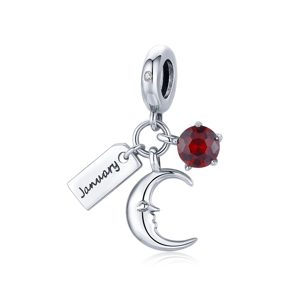 PANDORA Style January Birthstone Dangle Charm - SCC1719