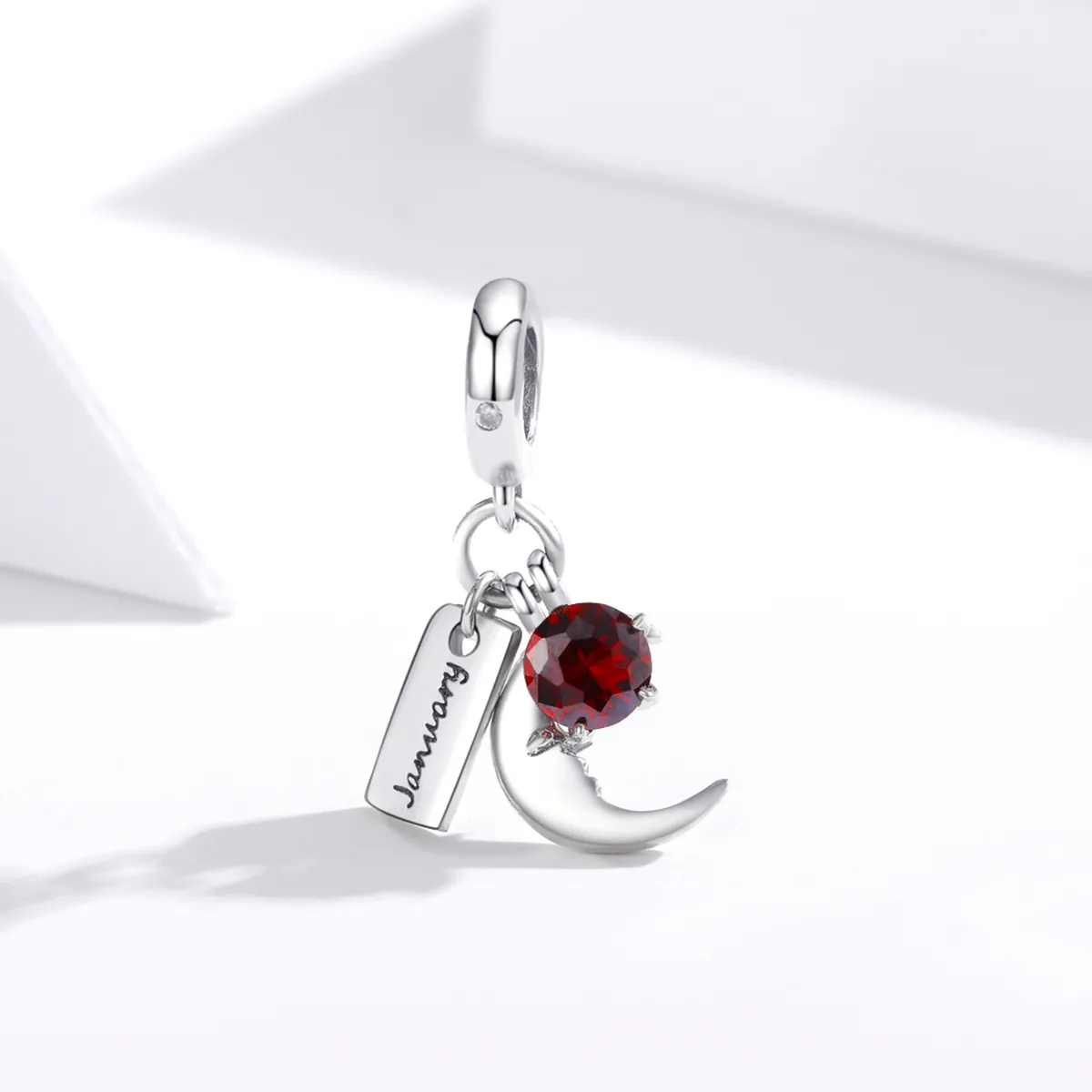 PANDORA Style January Birthstone Dangle Charm - SCC1719