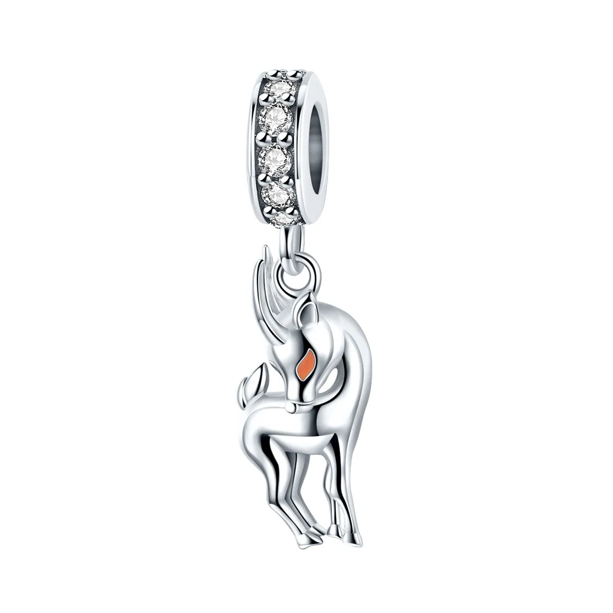 PANDORA Style Last Tibetan Antelope Dangle Charm - BSC046