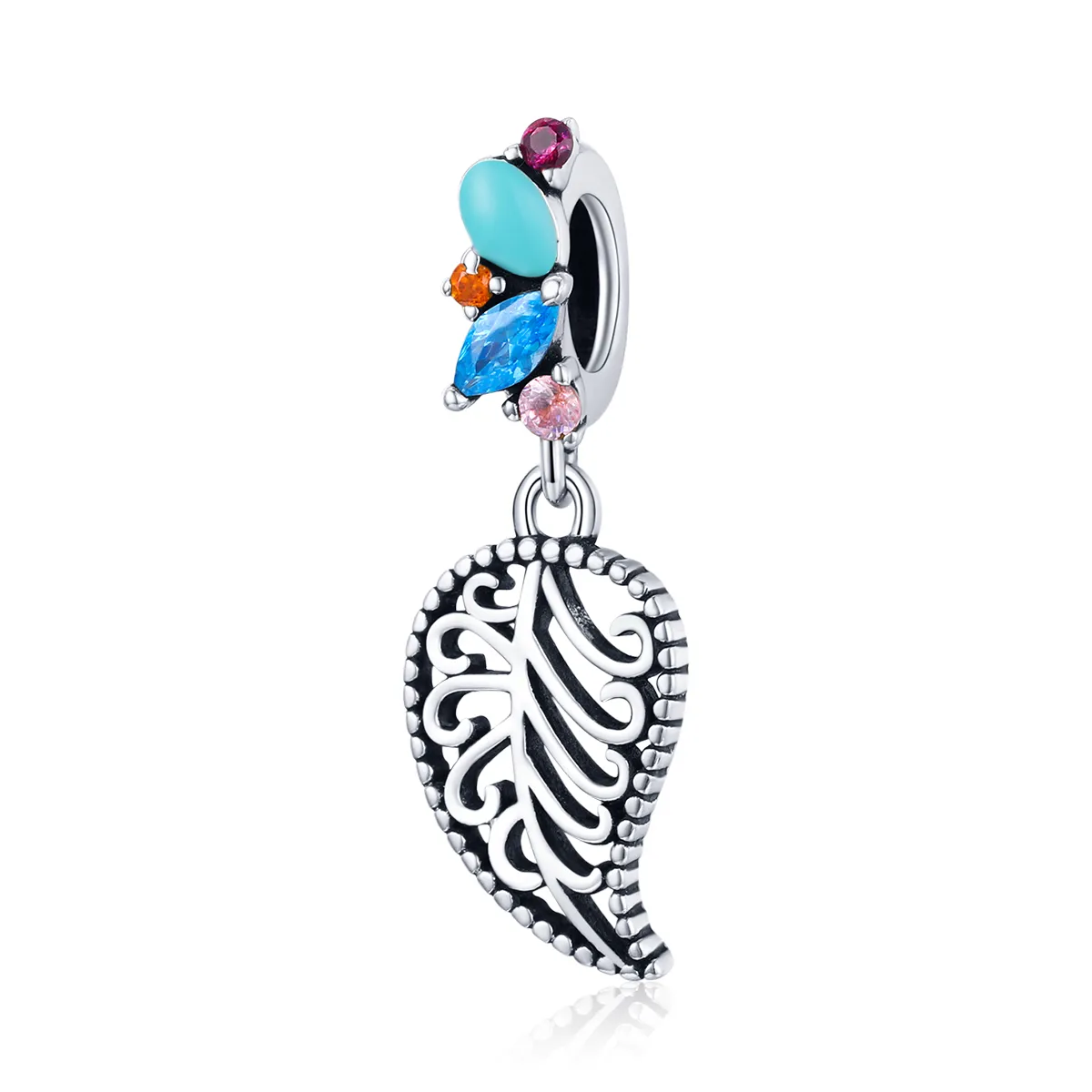 PANDORA Style Style Leaves Dangle Charm - BSC455