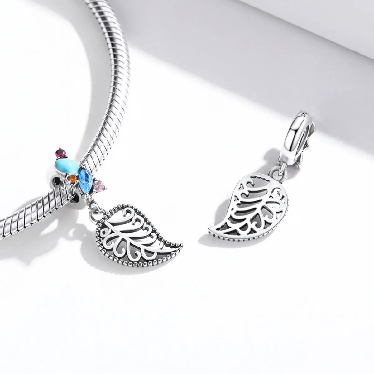 PANDORA Style Style Leaves Dangle Charm - BSC455