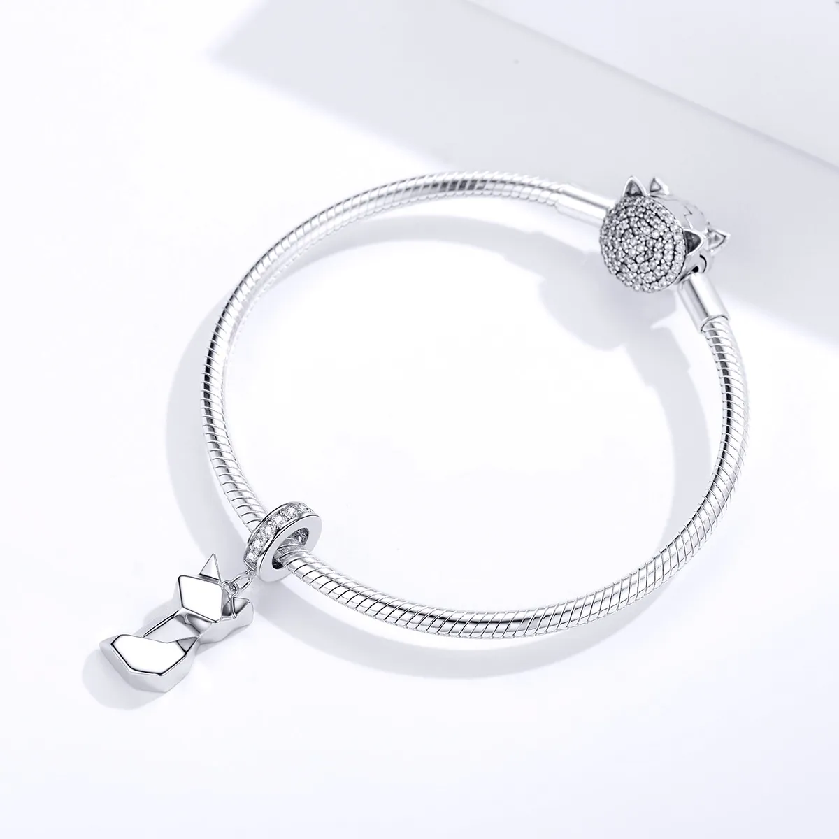 PANDORA Style Little Fox Dangle Charm - BSC108