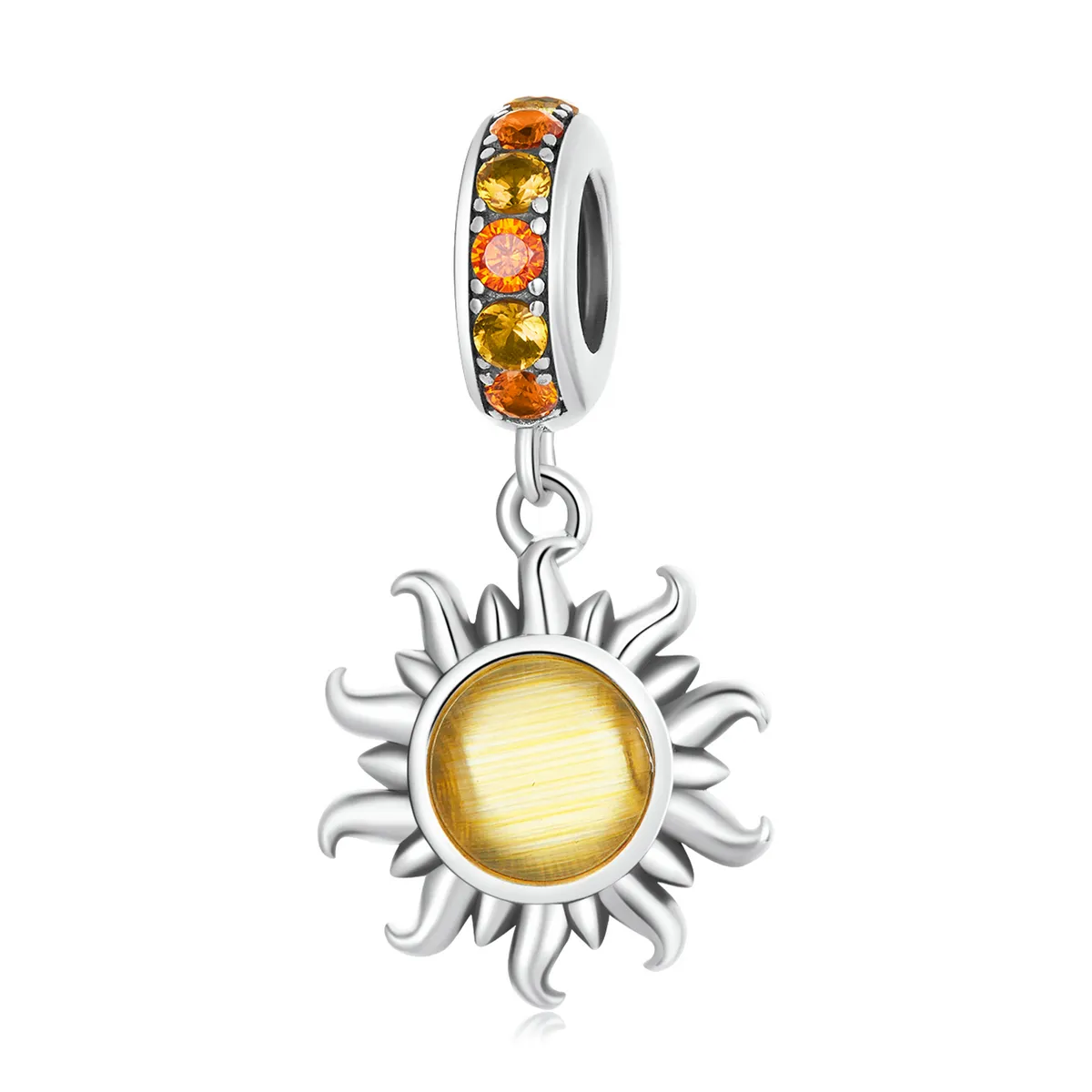 pandora style little sun dangle charm scc2210