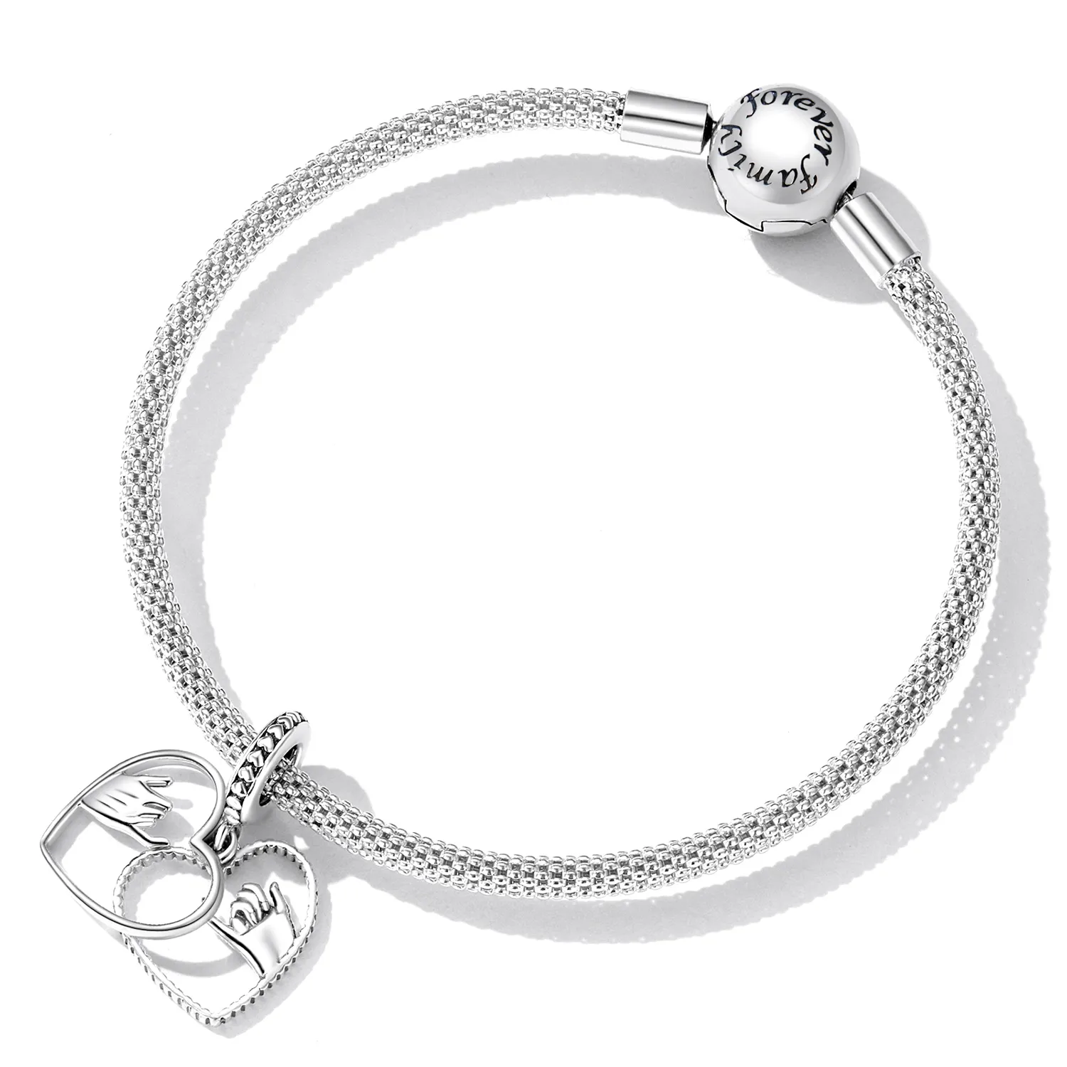 PANDORA Style Love Hand In Hand Dangle Charm - SCC2270