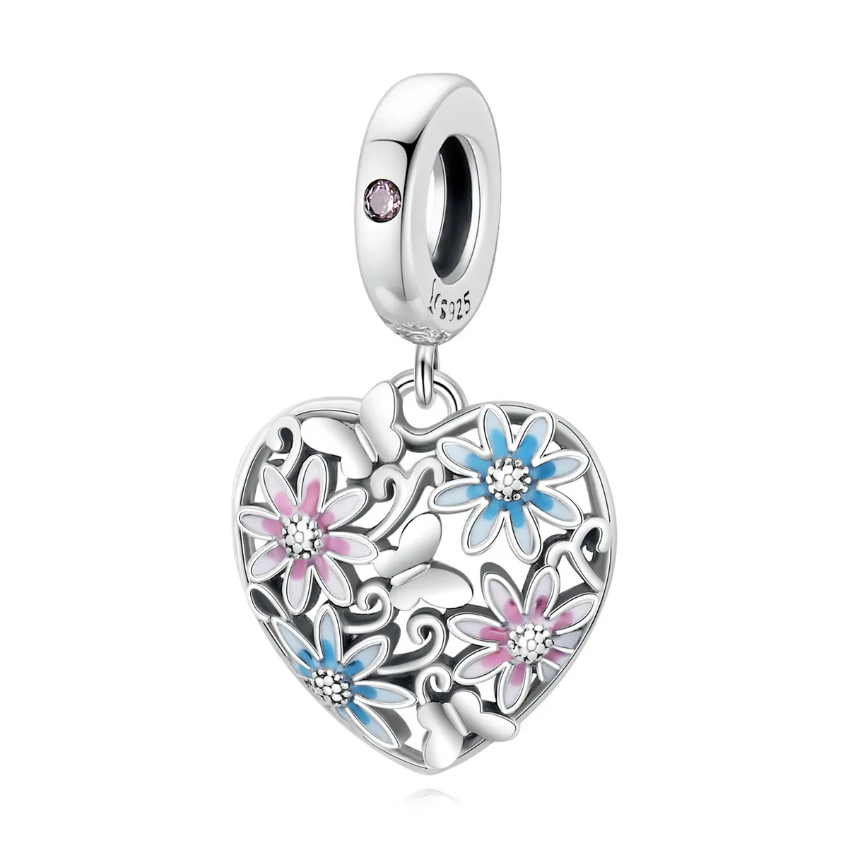 pandora style love secret garden dangle charm scc2062