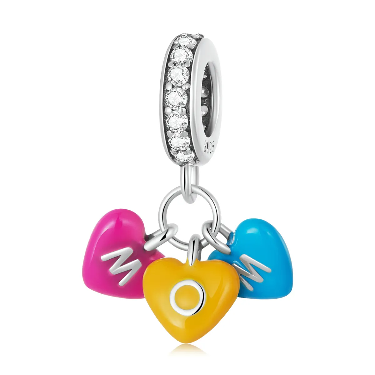 pandora style love skittles dangle charm scc2200