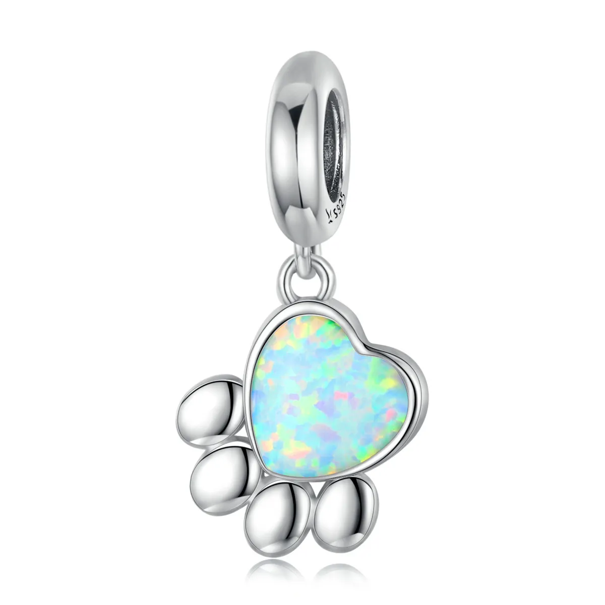 PANDORA Style Opal Claws Dangle Charm - SCC2102